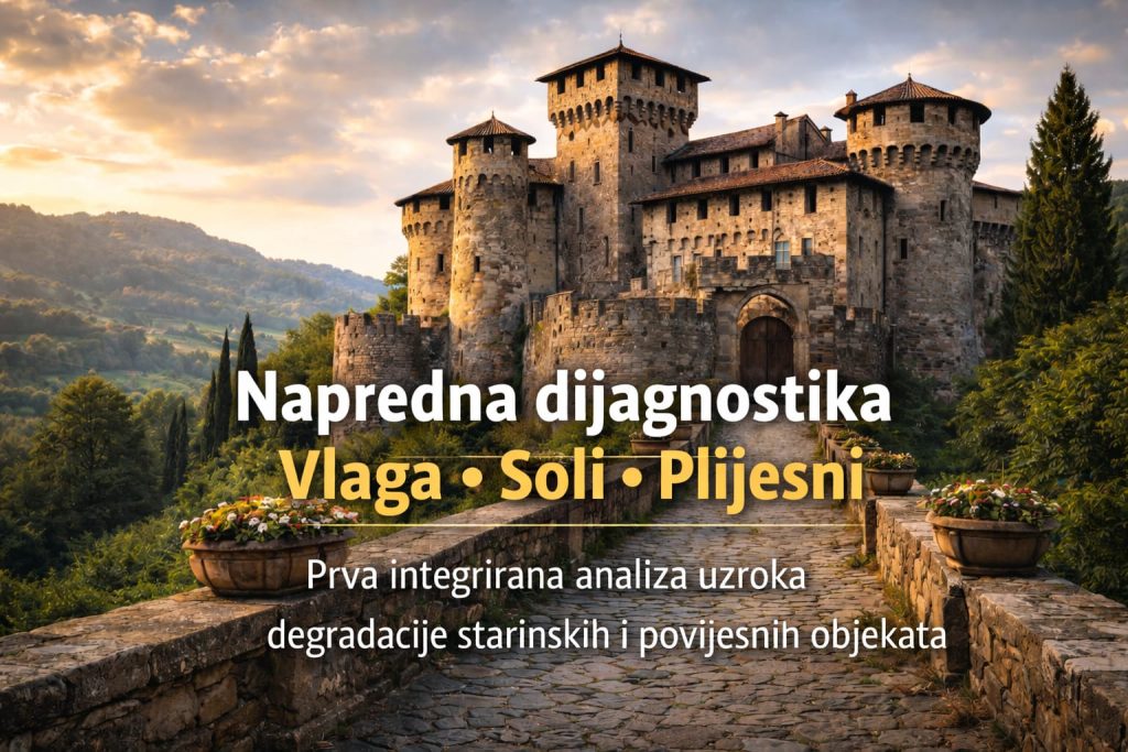 Dijagnostika vlage, soli i plijesni u starinskim objektima